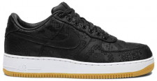 [H12버전] 나이키 X 클롯 에어포스1 로우 블랙 실크 Black Silk CZ3986-001 남녀공용