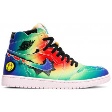 [H12버전] 나이키 J 발빈 X 에어조던 1 레트로 OG 하이 멀티컬러 폼 Colores Y Vibras DC3481-900