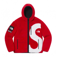 [TOP] Supreme 슈프림 노스페이스 S 로고 플리스 자켓 레드