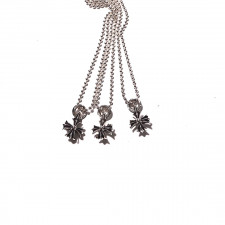 [MK버전] 시중 최고 버전 Chrome Hearts 크롬하츠 십자 플러스 목걸이 silver 925