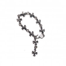 [MK버전] 시중 최고 버전 Chrome Hearts 크롬하츠 컷 아웃 링크 팔찌 silver 925