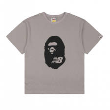 [TOP] BAPE 베이프 x 뉴발란스 21ss 베이프 크루텍 반팔 티셔츠