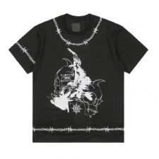 [TOP버전] Givenchy 지방시 전신 PRINTED T 반팔 티셔츠