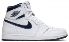 [G5버전] 나이키 에어 조던 1 레트로 하이 OG 메탈릭 네이비 Metallic Navy 555088-106