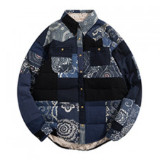 [VISVIM] 비즈빔 반다나 커치프 다운 자켓 셔츠 데님