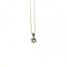 [MK버전] 최고 버전 Chrome Hearts 크롬하츠 실버 스타오브 다윗 L 펜던트 목걸이