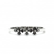 [MK버전] 최고 버전 Chrome Hearts 크롬하츠 실버 19FW크로스 반지