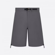 [TNN셀러] DIOR 디올 백 로고 패치 드로스트링 버뮤다 쇼츠 5