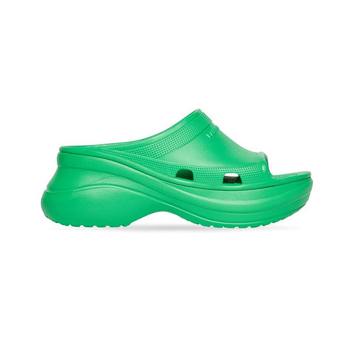 [정품급버전] 발렌시아가 Balenciaga x Crocs 풀 슬라이드 샌들 677389W1S8E3033