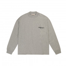 [SN셀러] Fear of God Essentials 피어오브갓 에센셜 스트레치  기모 맨투맨 다크 오트밀