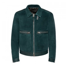 [C셀러] TOM FORD 톰포드 브러쉬 스웨이드 블루종 자켓 B0060369111