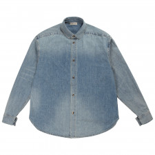 [SN셀러] 피어오브갓 Mr. Porter 익스클루시브 디스트레스드 데님 셔츠 FEAR OF GOD