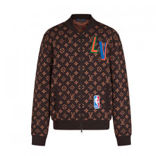 [DA셀러] 루이비통 x NBA 그래픽 블루종 브라운 1A8WYP  LOUIS VUITTON