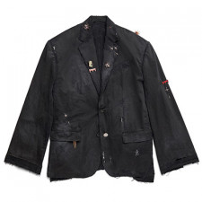 [ZY셀러] 발렌시아가 GOTH TAILORED 재킷 블랙 BALENCIAGA