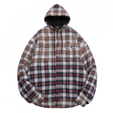 [TNN셀러] 발렌시아가 블리치 이펙트 체크 후드 자켓 BALENCIAGA