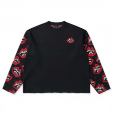 [정품급버전] 크롬하츠 2023 트리플크로스 포티 마우스 프린팅 라운드넥 니트 CHROME HEARTS