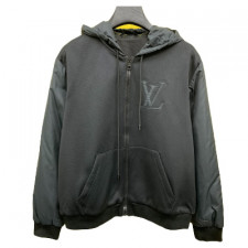 [DA셀러] 루이비통 로고 자수 후드 집업 자켓 LOUIS VUITTON