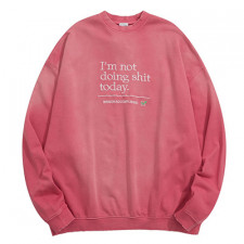 [TNN셀러] 베트멍 NOT DOING 슬로건 스웨트셔츠 VETEMENTS