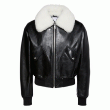 [C셀러] 보테가베네타 시어링 카라 레더 자켓 B0060364609 Bottega Veneta