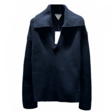 [C셀러] 보테가베네타 헤비 울 캐시미어 폴로 리브 니트탑 Bottega Veneta