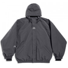 [MT셀러] 발렌시아가 남성 3B 스포츠 아이콘 스키 파카 그레이 BALENCIAGA