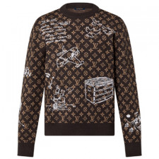 [TNN셀러] 루이비통 자수 크루넥 니트 Louis Vuitton