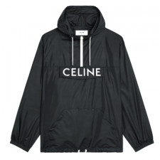 [TNN셀러] 셀린느 라이트웨이트 나일론 윈드브레이커 블랙 Celine