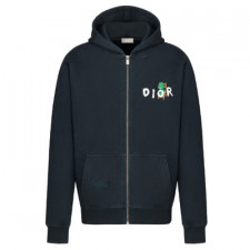 [BF셀러] 디올 앤 오타니 워크샵 지퍼 후드 스웨트 셔츠 DIOR