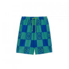 로에베 PAULAS IBIZA 코튼블렌드 TERRYJACQUARD 드로스트링 쇼츠 H616Y27X29
