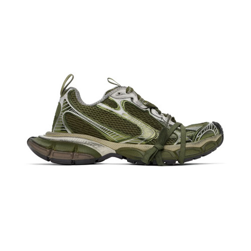 발렌시아가 카키 3XL 스니커즈 241342M237032