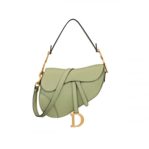 디올 새들 백 스트랩 이터리얼 그린 그레인드 카프스킨 M0455CBAA-M73H 19cm 26cm