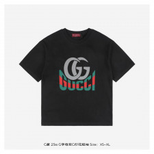 [남여공용] GUCCI 25SS 2025 신상 순면 구찌티셔츠