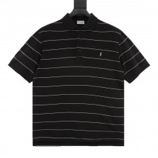 [남성] Saint Laurent 2025 신상 입생로랑 폴로카라 티셔츠