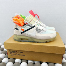 [NIKE] 나이키 운동화 OFF-White x Nike Air Max 90 OW 오프화이트 스니커즈 AA7293 100