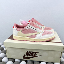 [NIKE] 나이키 운동화 Travis Scott x Air Jordan 1 AJ1 스니커즈 DM7866 600