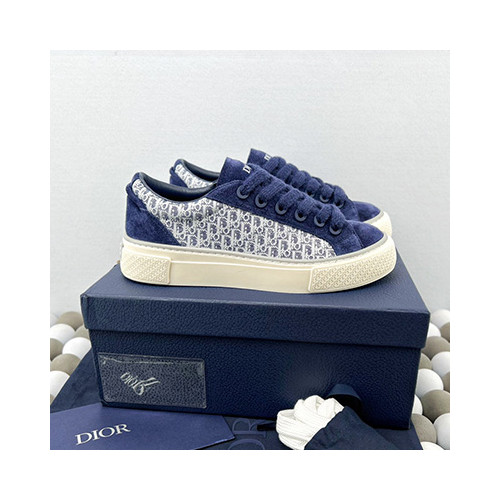 [DIOR] 디올 운동화 DR x Denim Tears 23ss B33 스니커즈 네이비