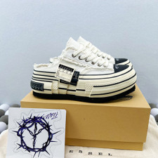 [VESSEL]  xVESSEL G.O.P. Low SHOES 여성신발 스니커즈 굽높이슈즈 검정
