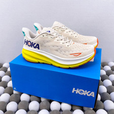 [HOKA] One One Clifton 9 호카 스니커즈  운동화 신발 베이지