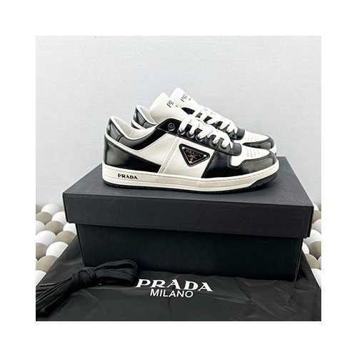 [PRADA] Downtown 프라다 남자 스니커즈 다운타운 페이턴트 운동화 2EE