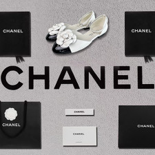 [샌들/슬리퍼] chanel 24p 샤넬 플라워 메리제인 슬링백 화이트 슈즈
