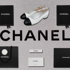 [로퍼/플랫] chanel 23a 샤넬 메리제인 플랫슈즈 발레리나 화이트 신발