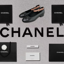 [로퍼/플랫] chanel 23a 샤넬 메리제인 플랫슈즈 발레리나 블랙 신발