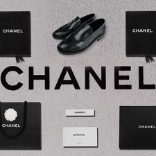 [로퍼/플랫] CHANEL 23S 팬더샵 이니셀 로퍼슈즈 샤넬 CC로고 화이트신발
