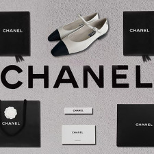 [펌프스/힐] CHANEL 24P 클래식 미들힐 샤넬 CC로고 투톤 메리제인 베이지 슈즈