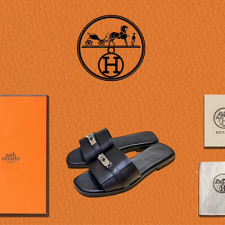 [샌들/슬리퍼] HERMES 2025 신상 빈티지 에르메스 패션 쪼리해변슬리퍼
