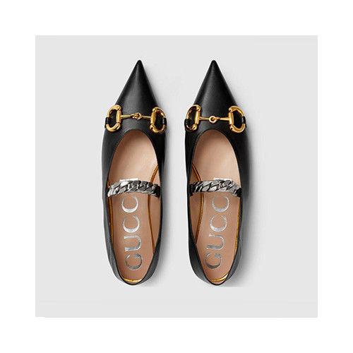 [펌프스/힐] GUCCI 팬더샵 신상빈티지미드힐 구찌 클래식펌프스 블랙슈즈