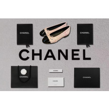 【로퍼/플랫] CHANEL 22C 발레리노신발 슬링백 리본 핑크 플랫슈즈