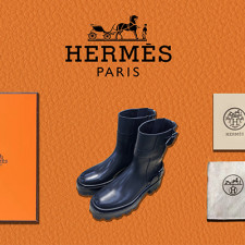 [부츠/롱부츠] HERMES JAIMY 파리슈즈 에르메스 빈티지 신상 롱부츠신발