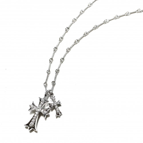 [여성] Chrome hearts 체인링 빈티지 목걸이