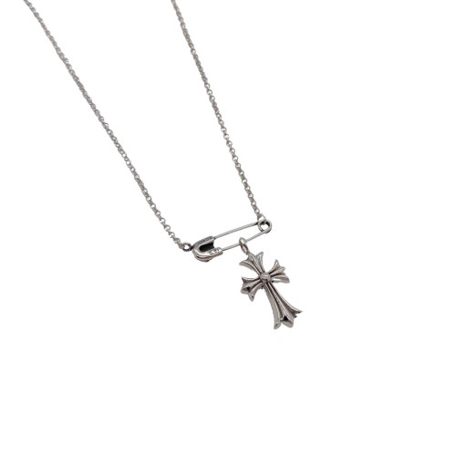 [여성] Chrome hearts 체인링 빈티지 목걸이 블랙